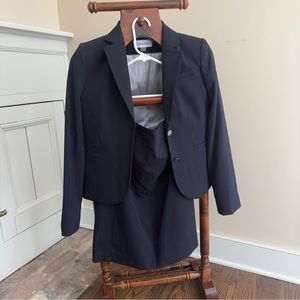 2 piece Calvin Klein navy suit set